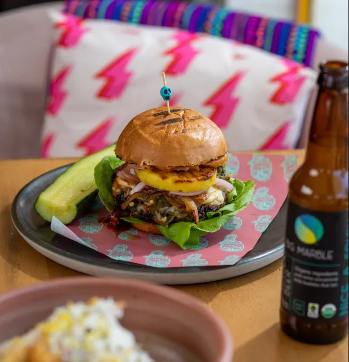 Chilte signature dishes Carne ApacheChef’s CrudoSmashy Burger